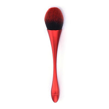 Load image into Gallery viewer, Luxury Champagne Makeup Brushes Flat Top Foundation Brush Large Face Brush Repair brush contour brush for Liquid Cream Powder
