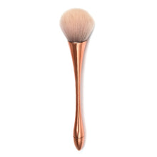 Load image into Gallery viewer, Luxury Champagne Makeup Brushes Flat Top Foundation Brush Large Face Brush Repair brush contour brush for Liquid Cream Powder
