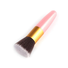 Load image into Gallery viewer, Luxury Champagne Makeup Brushes Flat Top Foundation Brush Large Face Brush Repair brush contour brush for Liquid Cream Powder
