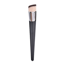 Load image into Gallery viewer, Luxury Champagne Makeup Brushes Flat Top Foundation Brush Large Face Brush Repair brush contour brush for Liquid Cream Powder
