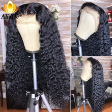 Load image into Gallery viewer, HD 13x4 Curly Human Hair Wig Transparent Lace Wigs Pre Plucked Human Hair Lace Front Wigs 4x4 Closure Wig Curly Wig For Women
