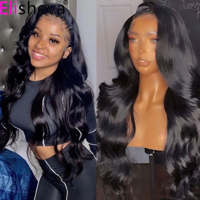 1B 30 Body Wave Lace Front Wig Human Hair Wig 13x4 Lace Front Human Hair Wig Preplucked Ombre Lace Front Wig Bodywave Baby Hair