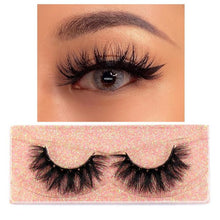 Load image into Gallery viewer, FOXESJI Makeup Eyelashes 3D Mink Lashes Fluffy Soft Wispy Natural Cross Eyelash Extension Reusable Lashes Mink False Eyelashes
