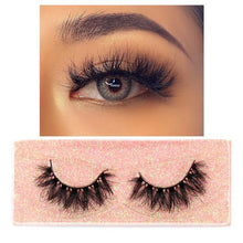 Load image into Gallery viewer, FOXESJI Makeup Eyelashes 3D Mink Lashes Fluffy Soft Wispy Natural Cross Eyelash Extension Reusable Lashes Mink False Eyelashes
