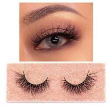 Load image into Gallery viewer, FOXESJI Makeup Eyelashes 3D Mink Lashes Fluffy Soft Wispy Natural Cross Eyelash Extension Reusable Lashes Mink False Eyelashes
