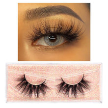 Load image into Gallery viewer, FOXESJI Makeup Eyelashes 3D Mink Lashes Fluffy Soft Wispy Natural Cross Eyelash Extension Reusable Lashes Mink False Eyelashes
