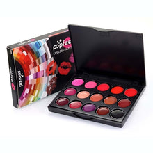 Load image into Gallery viewer, Hot Sale 15 Colors/Set Women Moisturizing Long Lasting Lip Gloss Palette Girls Nude Cosmetic Makeup Lip Tools
